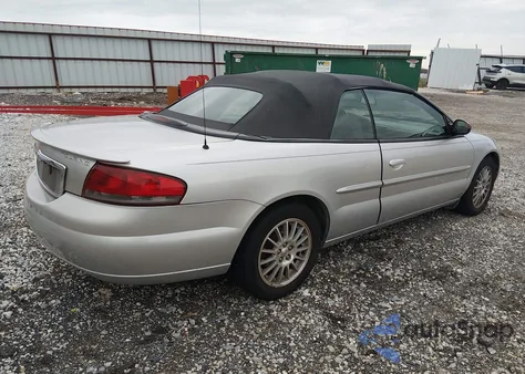 2004 Chrysler Sebring Lxi from USA, damaged, VIN 1C3EL55R74N385507